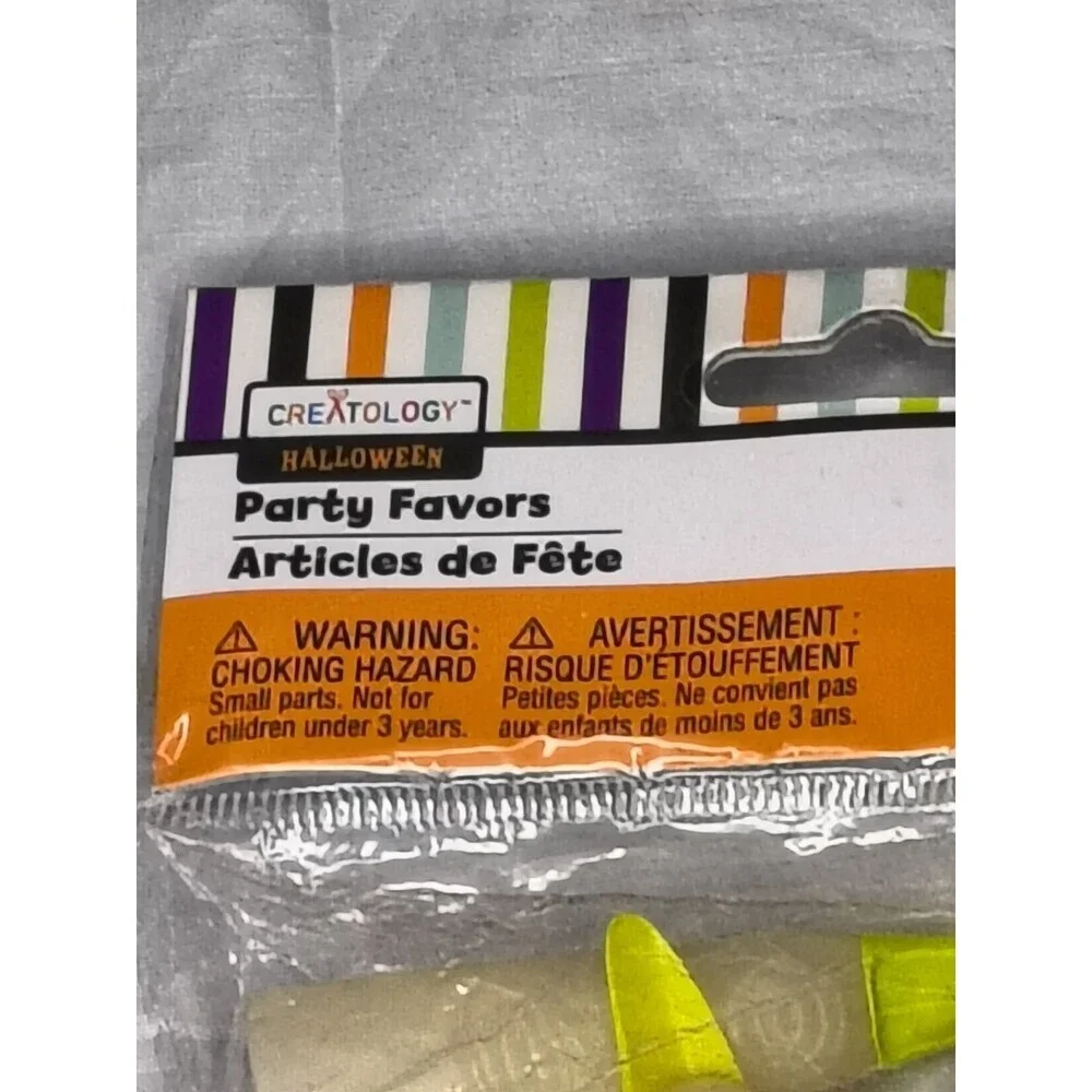 Glow In The Dark 20 Witches Fingers Halloween Party Favors Creatology Halloween